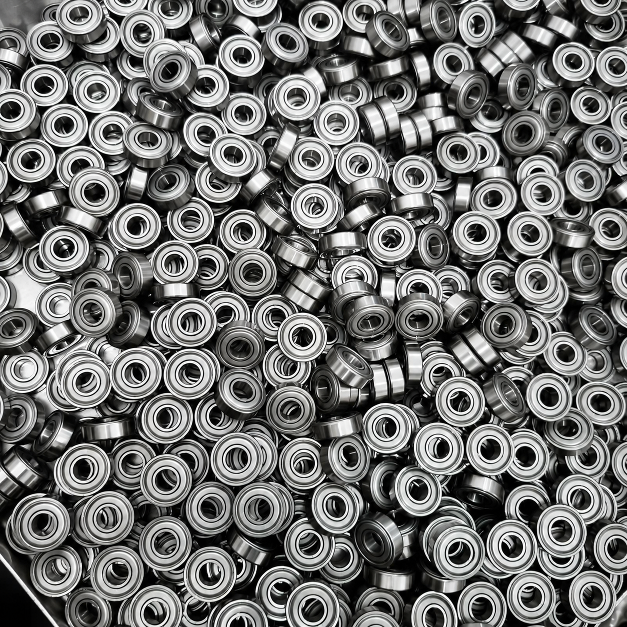 Bearing stock prepared for industrial supply