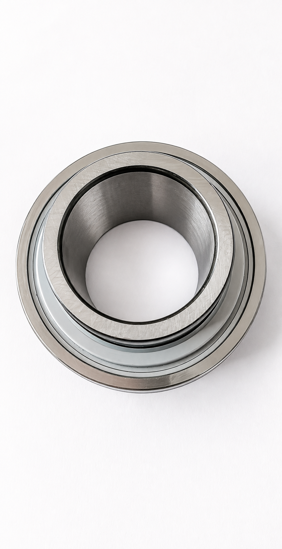 Close view of a finished bearing insert