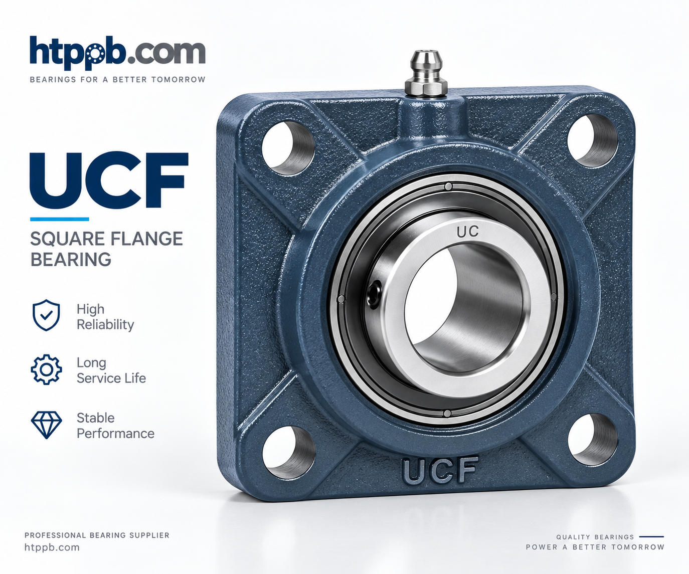 UCF square flange bearing unit